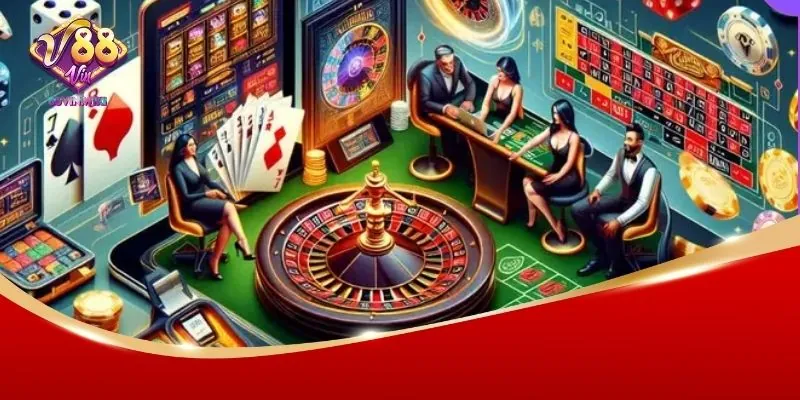 Những trò casino hấp dẫn tại 88Vin